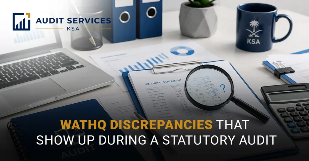 wathq discrepancies statutory audit