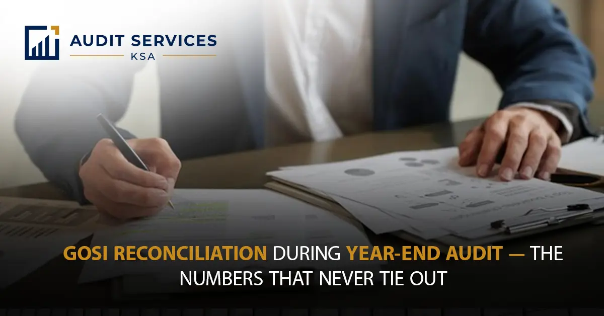 gosi reconciliation year end audit
