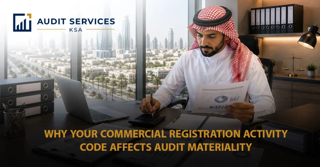 cr activity code audit materiality