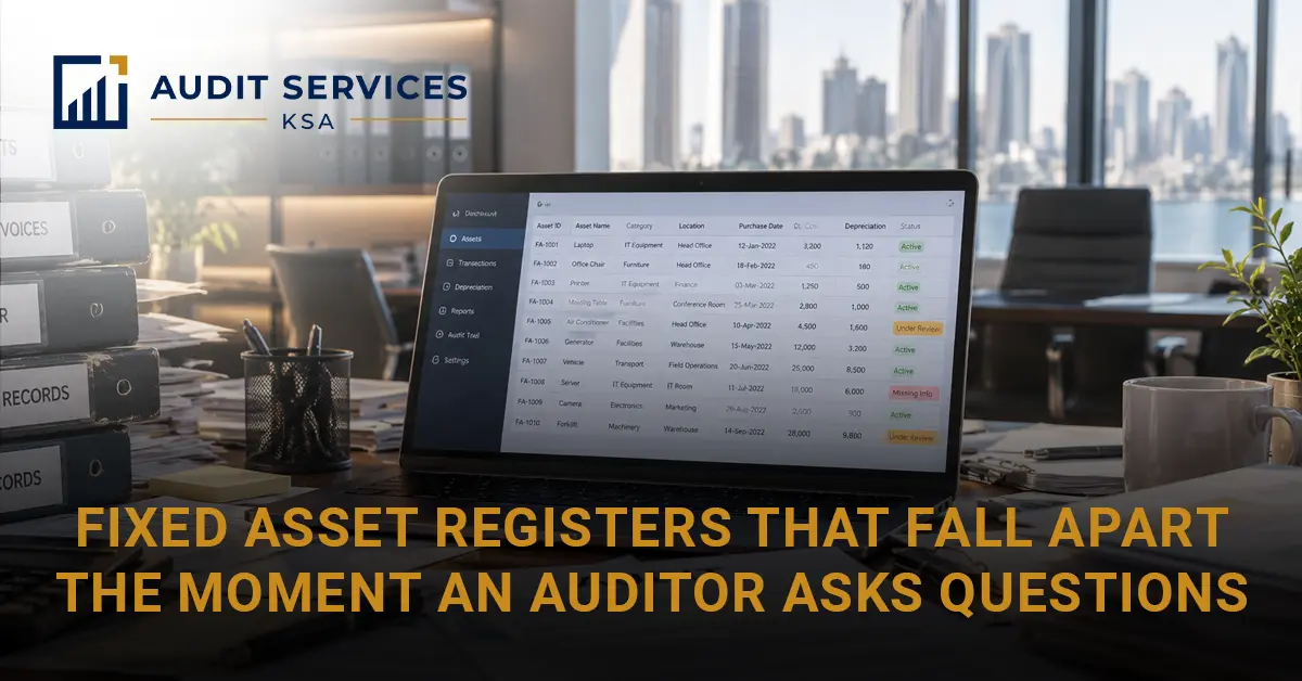 fixed asset register audit